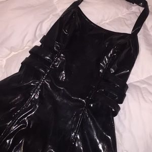 Lip Service Black Goth Hi Low Dress